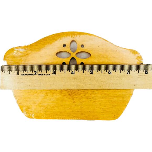 Longaberger Woodcrafts Bread‎ Basket Divider Lot of 2 50008 Wood Sealed NEW - Picture 4 of 5